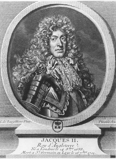 James II of England by Sebastien Pinssio